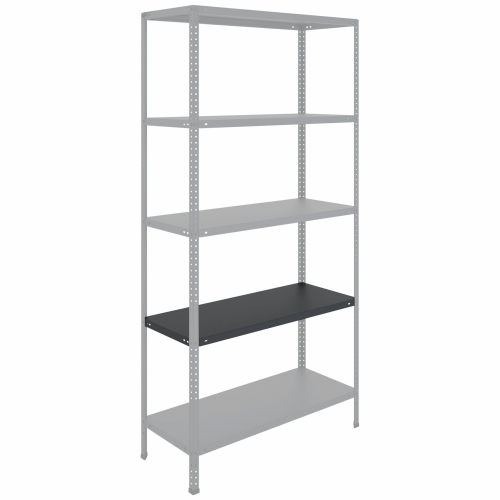 Полка MS Standart 70x40 Black
